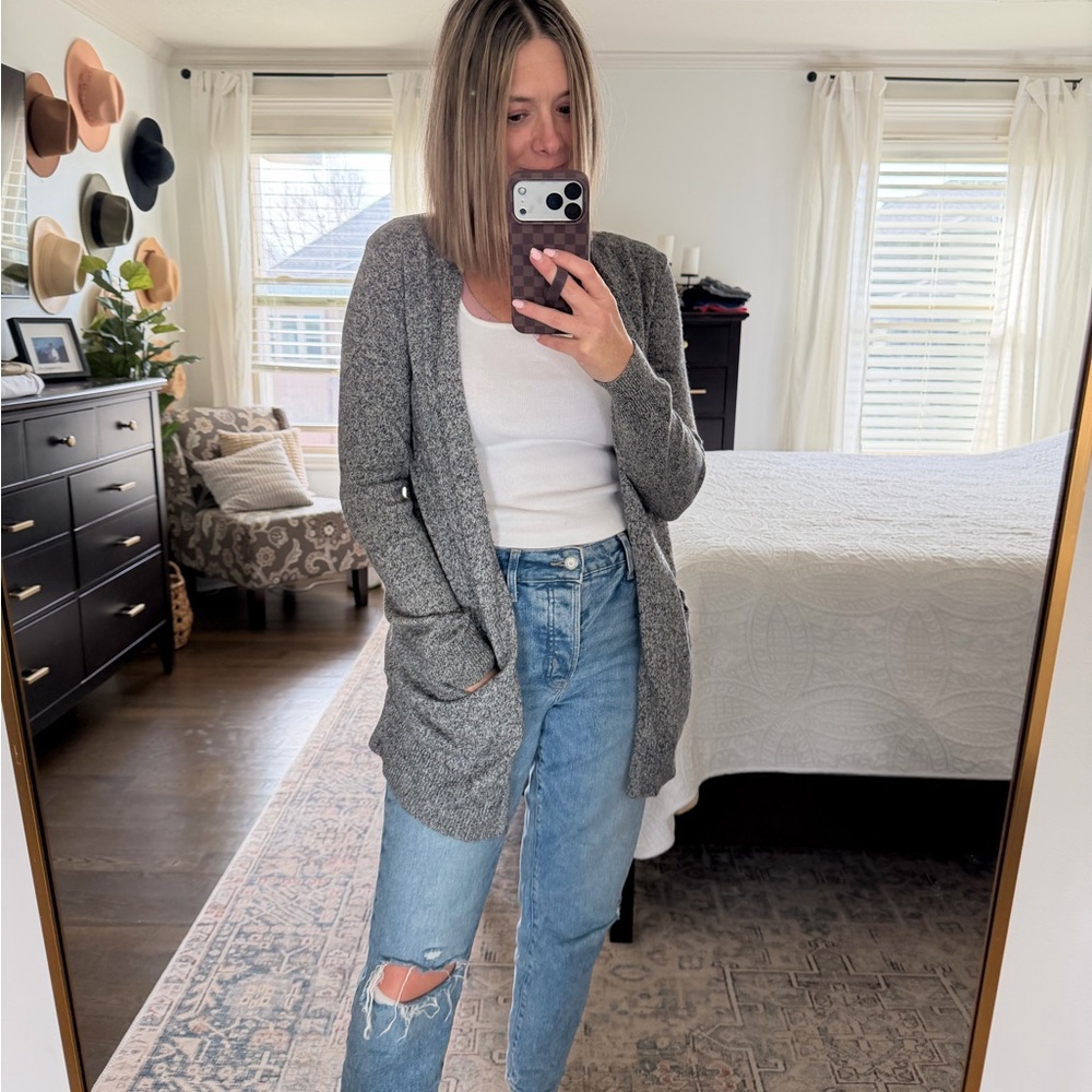 Old Navy Gray Women's Cardigan